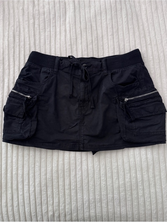 American Eagle Outfitters Pants - American Eagle Black Cargo Skort - Women
